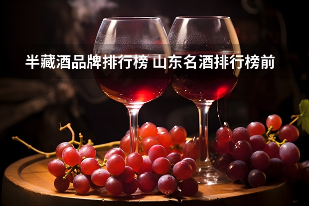 半藏酒品牌排行榜 山东名酒排行榜前十名