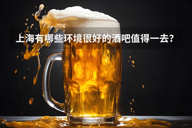 上海有哪些环境很好的酒吧值得一去？