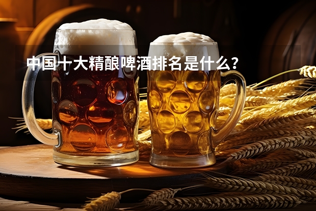 中国十大精酿啤酒排名是什么？